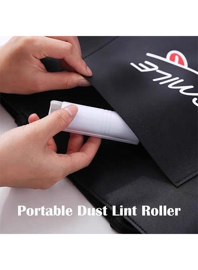 3-in-1 Mini Lint Roller - Washable, Reusable, Foldable Stick It Roller with Cover - Handheld Pet Hair Remover for Carpets, Sofa, Clothes, Furniture, Cars - Image 4