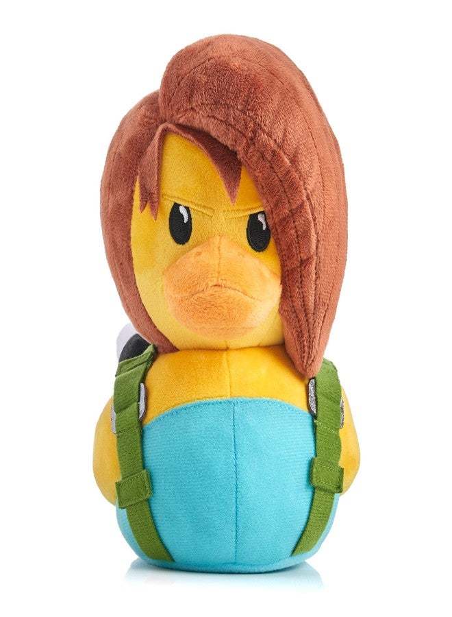 TUBBZ Plush: Resident Evil - Jill Valentine Cosplaying Rubber Duck Soft Plush Collectible Toy - Image 1