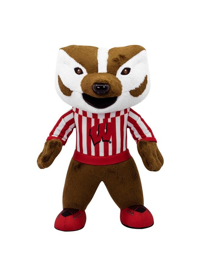 Bleacher Creatures Wisconsin Badgers Bucky Badger 10" Mascot Plush Figure - A Mascot For Play Or Display - Image 1