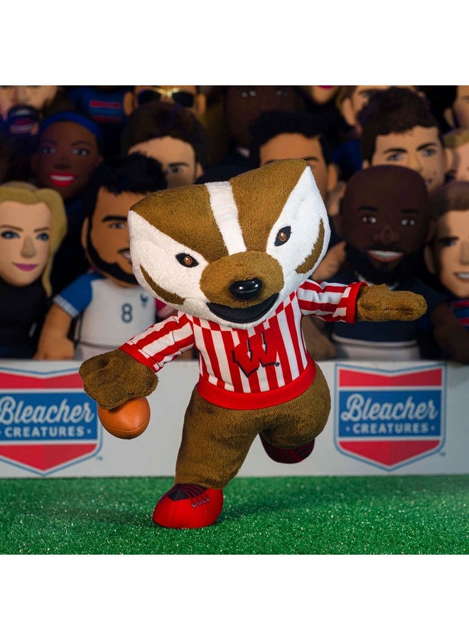 Bleacher Creatures Wisconsin Badgers Bucky Badger 10" Mascot Plush Figure - A Mascot For Play Or Display - Image 3