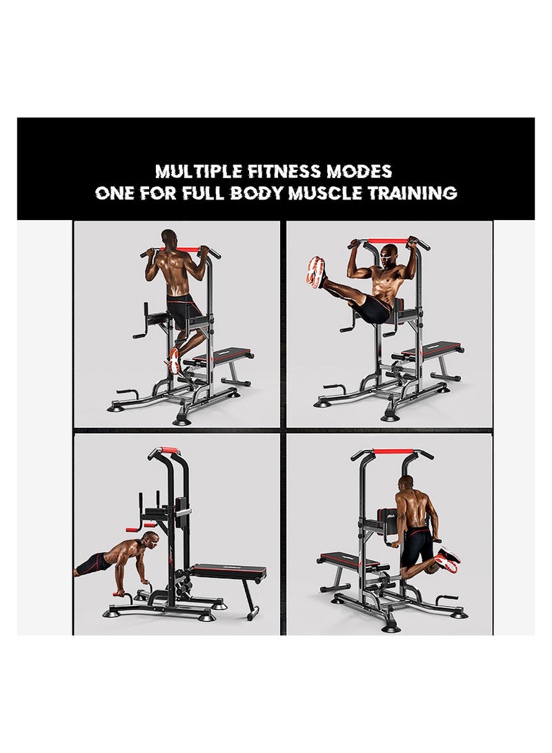 Household Pull up Monkey Bars Pull up Multifunctional Adjustable Single Parallel Bars Supine plank Adjusting the Torx Knob - Image 5