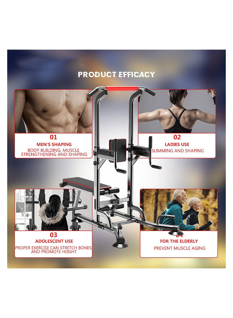 Household Pull up Monkey Bars Pull up Multifunctional Adjustable Single Parallel Bars Supine plank Adjusting the Torx Knob - Image 4