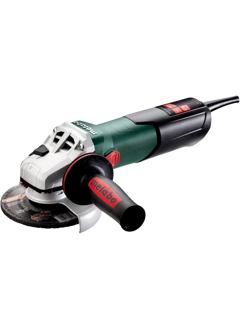 Metabo Metabo 45Inch  5Inch Variable Speed Angle Grinder  280010500 RPM  110 Amp  Slide Switch Locking  Electronics  WEV 11125 