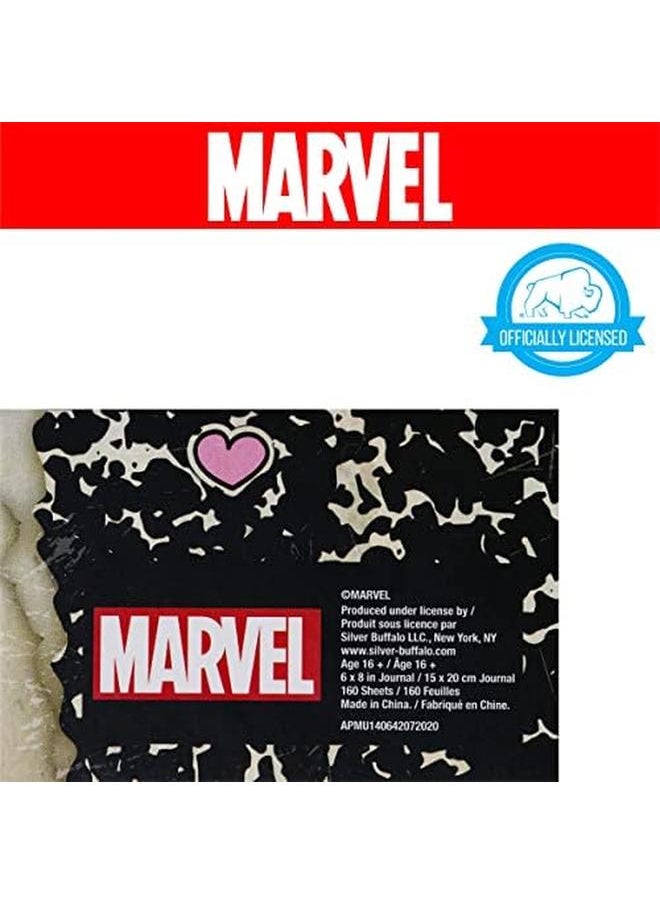 Silver Buffalo - Marvel Deadpool Doodle Sticker Hardcover Journal 6 X 8 Inches - Image 1