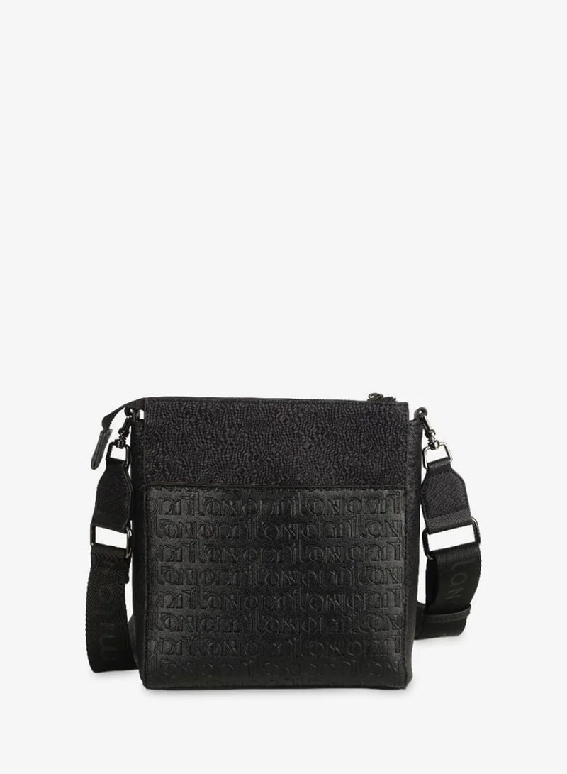 milano  SAMI-MESSENGER-BAG-BLACK for Women | Best Price UAE