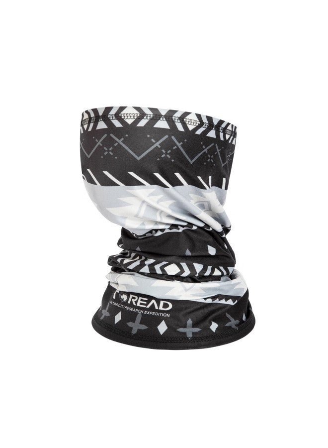 Toread Headscarf, Autumn And Winter Outdoor Warm Uni Windproof Cycling Face Cover Te Ll Cm90752 Black Printed - Image 1