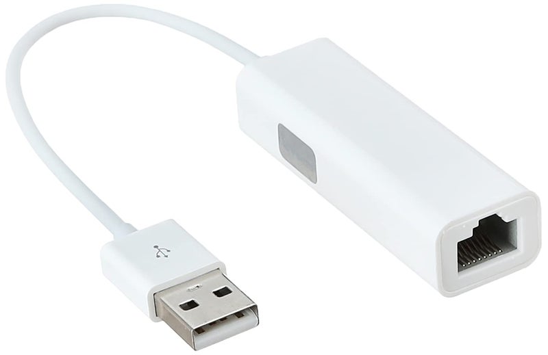 Keendex kx1733 usb to ethernet adapter - white