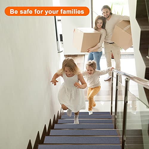 Qingluan Grip Tape, Heavy Duty Anti Slip Tape for Stairs Outdoor/Indoor Waterproof 4" x 33 ft, Safety Non-Slip Roll for Stair Step Traction Treads Stair Non Slip Strips Grey - Image 5