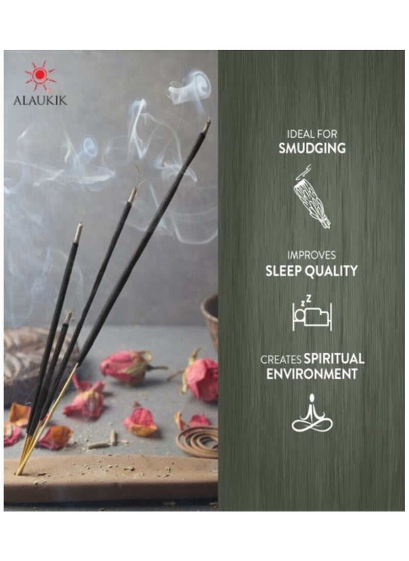 ALAUKIK - Alaukik CAMPHOR Incense Sticks | Made with Natural Plant Based Ingredients | Fragrance for Aroma, Relaxation & Peace, 50g - (Pack of 3). - Image 1