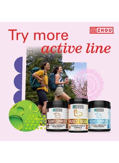 Zhou Zhou Nutrition Lite Up, Non-Stimulant Pre Workout Powder, Caffeine Free Nitric Oxide Booster, No Sugar Added, Vegan, Gluten Free, Non GMO, Berry Lemonade, 7.5 Oz  - Image 5