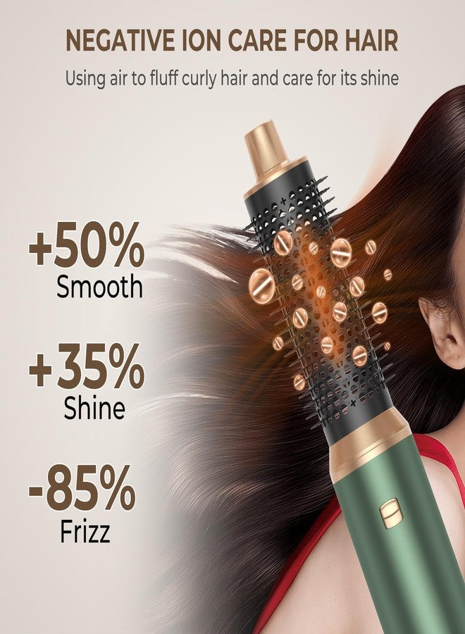 trylater 5 in 1 Blow Dryer Brush, Negative Ion Hair Dryer Brush Set Upgrade Hot Air Brush Air Styler Curling Wrap Air Curler, Curling Iron Hair Styling Tools As A Gift for Straight/Curl/Drying/Smoothing - Image 4