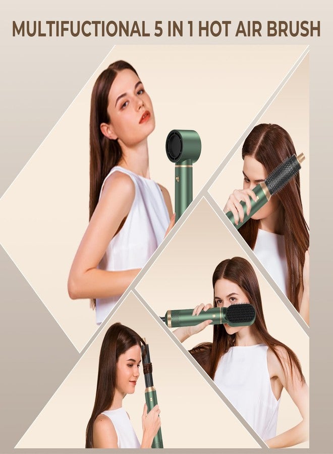 trylater 5 in 1 Blow Dryer Brush, Negative Ion Hair Dryer Brush Set Upgrade Hot Air Brush Air Styler Curling Wrap Air Curler, Curling Iron Hair Styling Tools As A Gift for Straight/Curl/Drying/Smoothing - Image 3