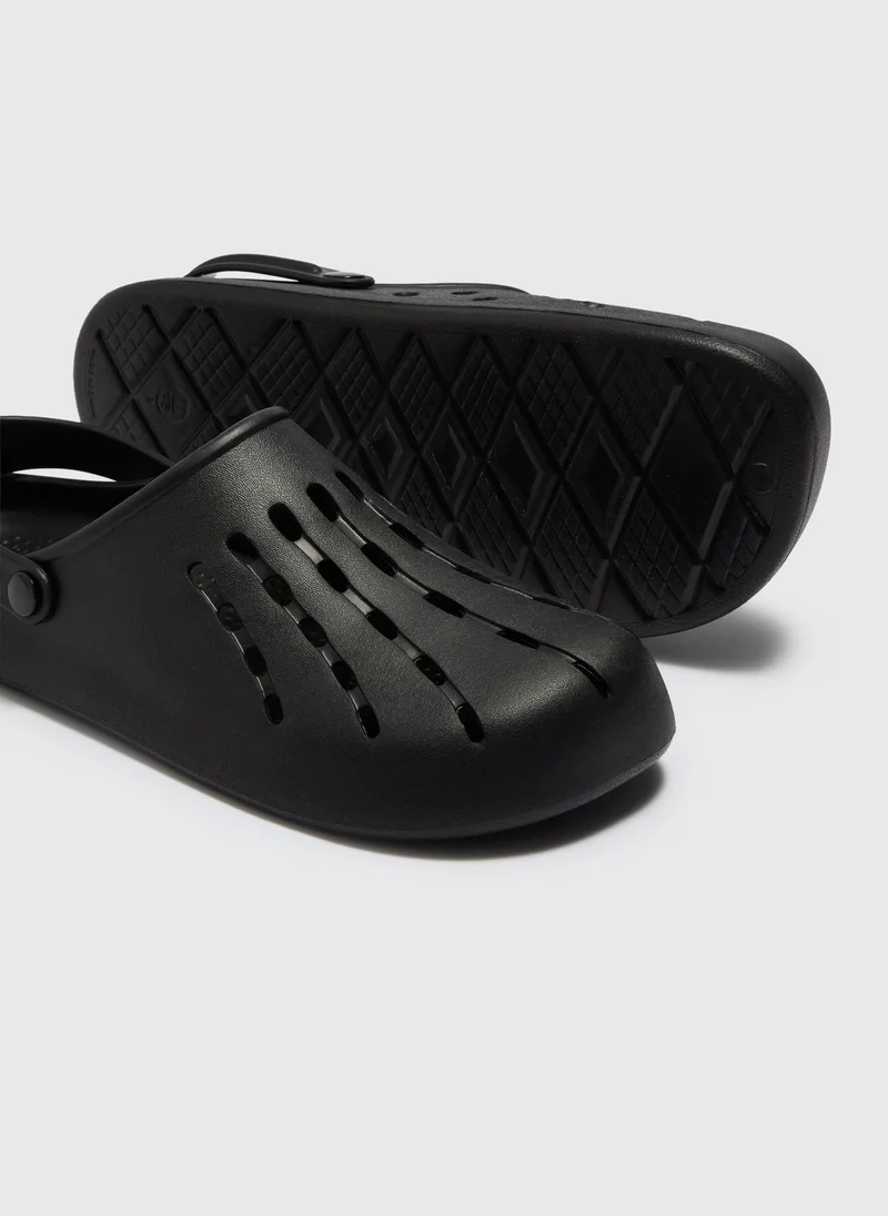 ماتلان Black Basic Clogs