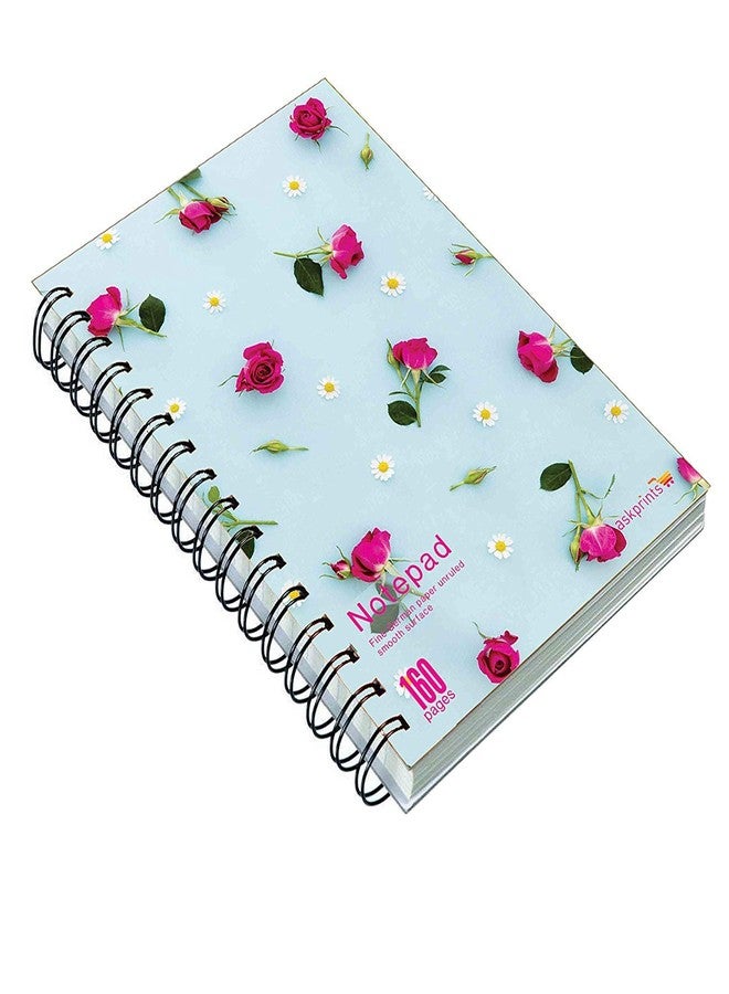 Askprints A5 Notebook (Unruled Wire Bound Spiral Notebook, Multicolor, Pack of 2) - Image 2