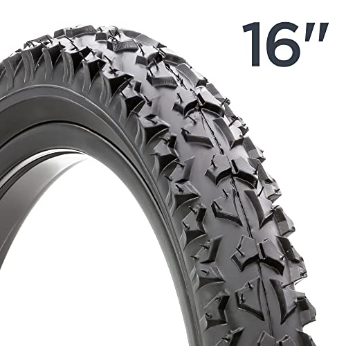 Schwinn Replacement Bike Tire, 16" x 1.95" Mountain Bike Tire, Wide & Blocky Knobs, Steel Bead construction, Fits Internal Rim Widths 17mm-30mm, PSI Range 25 to 35 - Image 5