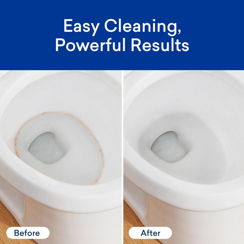 BLUELAND Toilet Bowl Cleaner Tablets, Starter Set, 14 Count with Tin, Lemon Cedar, Plastic-Free, No Harsh Chemicals, Plant-Based - Image 4
