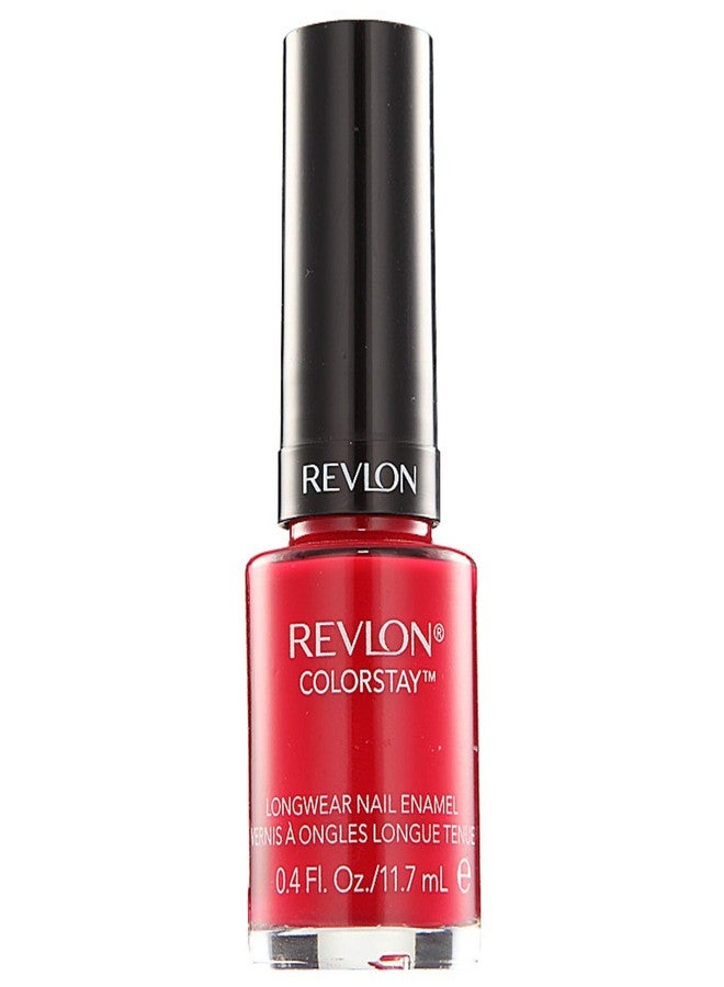 REVLON Colorstay Nail Enamel, Red Carpet, 0.4 Fluid Ounce