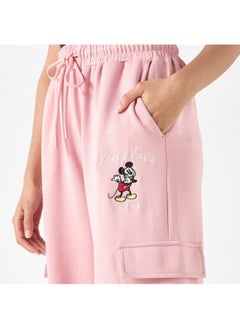 SP Characters Mickey Mouse Embroidered Joggers with Pockets  - Image 1