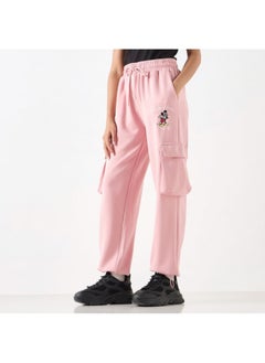 SP Characters Mickey Mouse Embroidered Joggers with Pockets  - Image 2