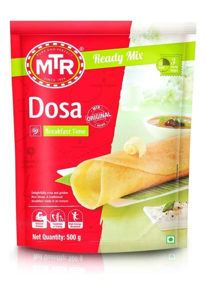MTR Instant Dosa Mix 500 g - Ready to Prepare Delicious Dosas - Image 1