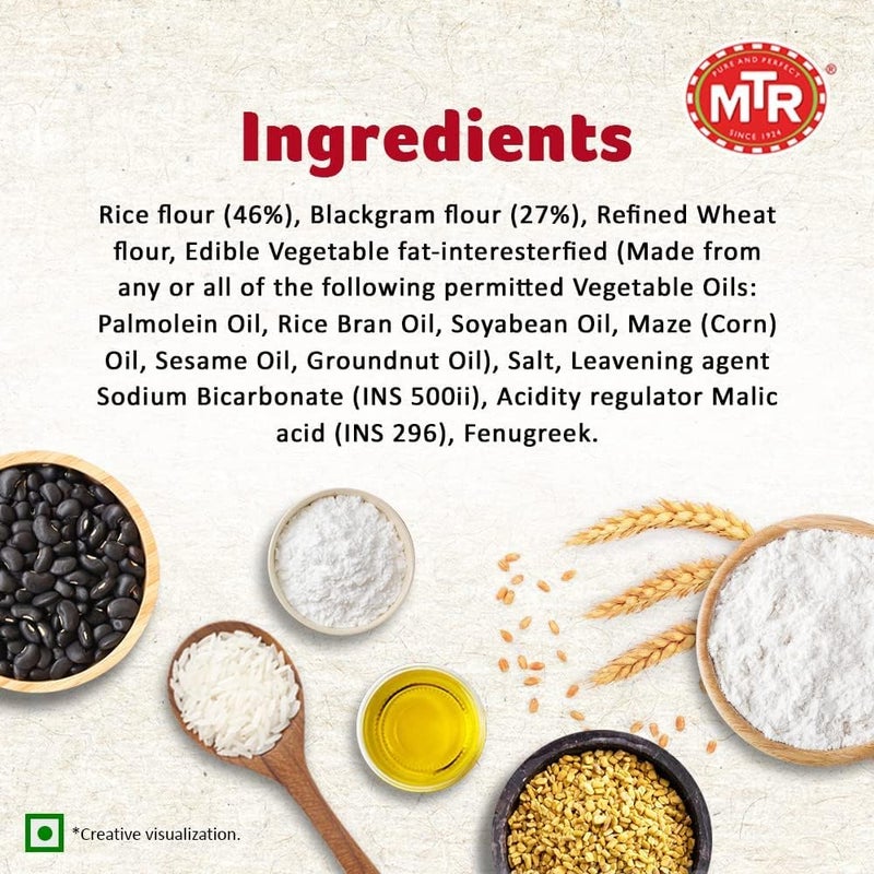 MTR Instant Dosa Mix 500 g - Ready to Prepare Delicious Dosas - Image 4
