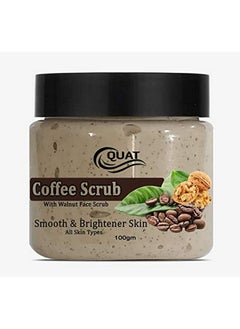 Quat Coffee Face Scrub For Glowing Skin Women Men (Coffee)  - Image 2