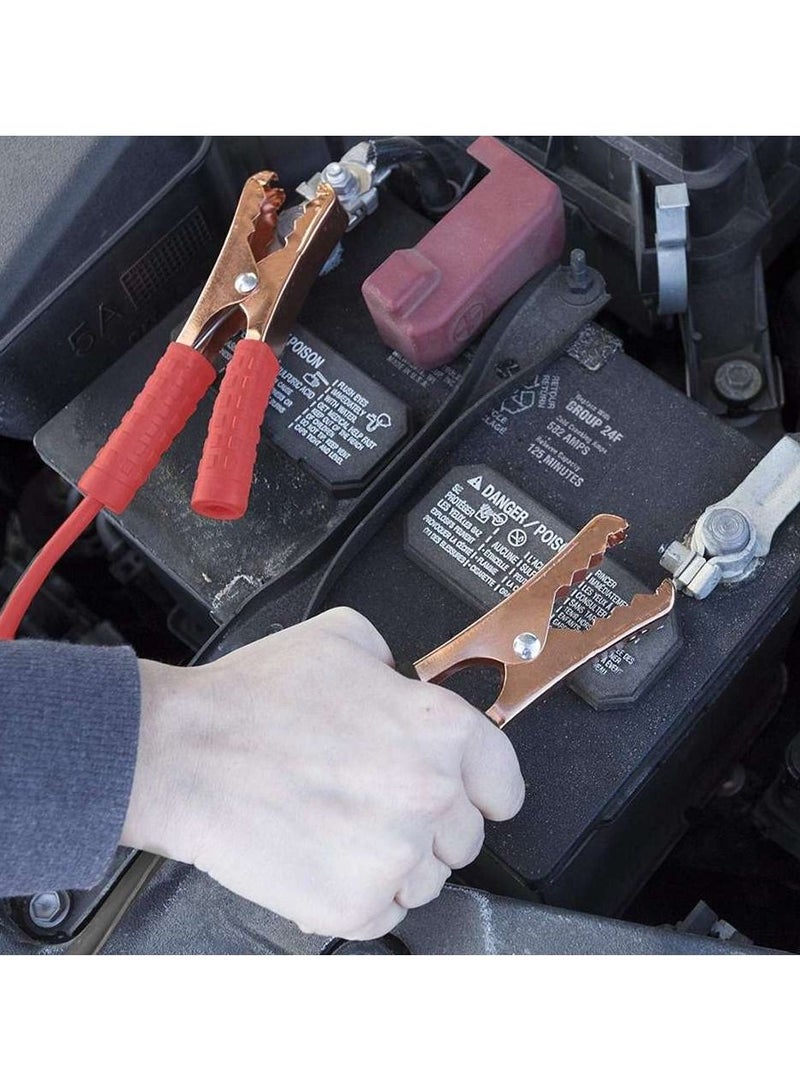 PAMEER 1200 Ampere Car Jumper Cables Heavy Duty Booster Cables 3 Meters long for Car Battery Charging during Emergency with a Carrying Bag and Booster Cable Compatible with All type of Vehicles - Image 3