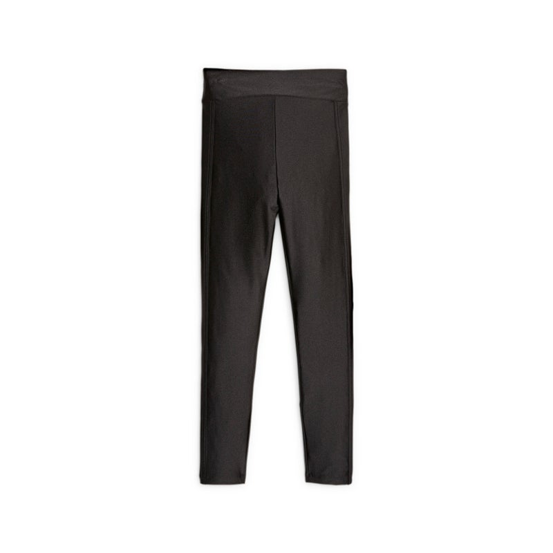 PUMA T7 Girls Black High Waist Shiny Leggings - Image 5