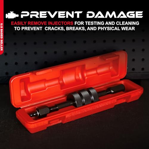 ABN أداة سحب حقن الديزل ABN مع مطرقة منزلقة، مزيل حقن السكك الحديدية الشائعة مع محولات خيوط M8 وM12 وM14 - Image 3