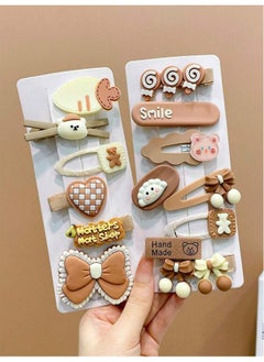 Generic 14 pcs Girl Hair Clips Girl Hair Accessories for Girls Kids Hair clips Cute bow hairpin  - Image 1