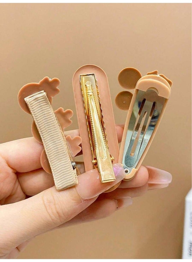 14 pcs Girl Hair Clips Girl Hair Accessories for Girls Kids Hair clips Cute bow hairpin - Image 5