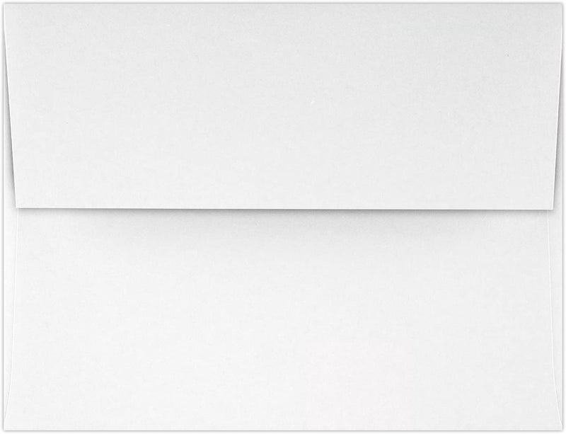 LUXPaper أظرف دعوات LUXPaper A2 | قابلة للفتح واللصق | 4 3/8" × 5 3/4" | أبيض | 80 رطل. نص | 50 عدد - Image 2