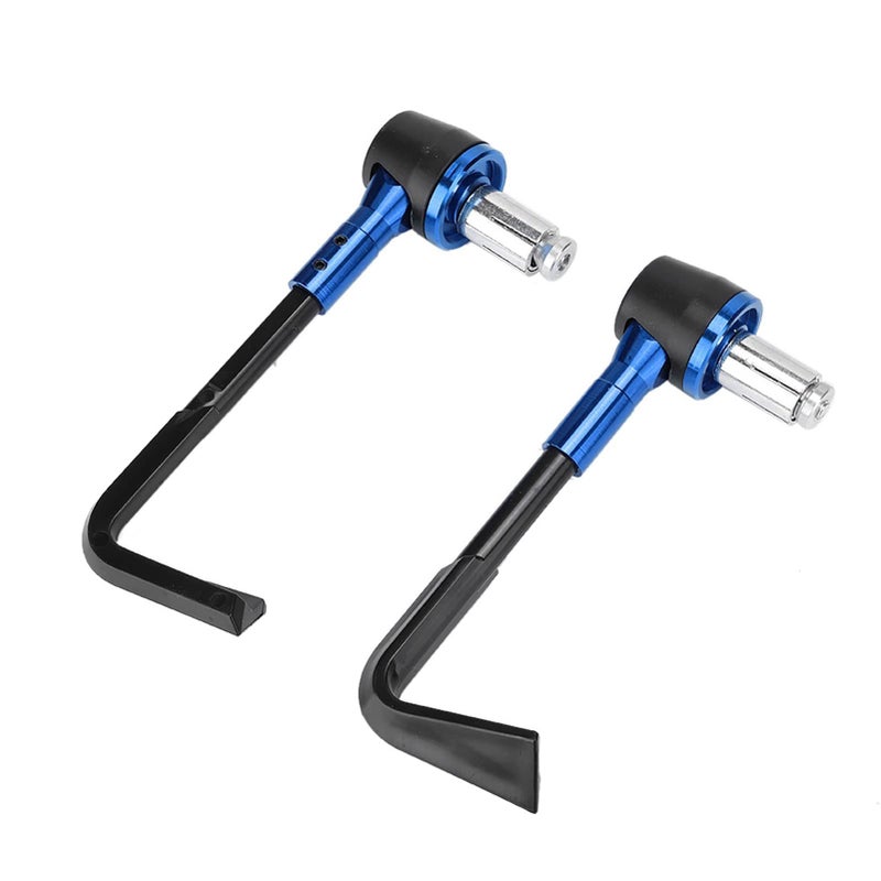 CNC Aluminum Alloy Motorcycle Brake Lever Guard Protector Handlebar With Hex Wrench For 22mm Handlebar Blue - Image 5