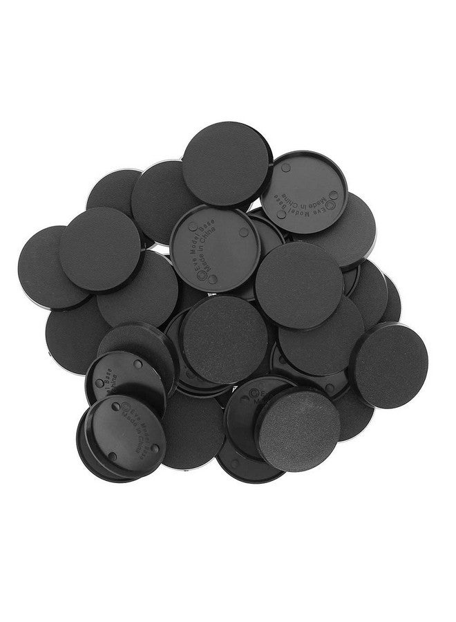 Evemodel MB540 100pcs Round Plastic Model Bases 40mm or 1.57inch for Gaming Miniatures or Wargames Table Games - Image 1