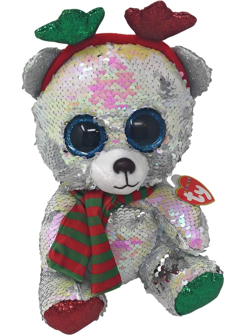 Ty panda bear with Christmas/holiday - Image 2