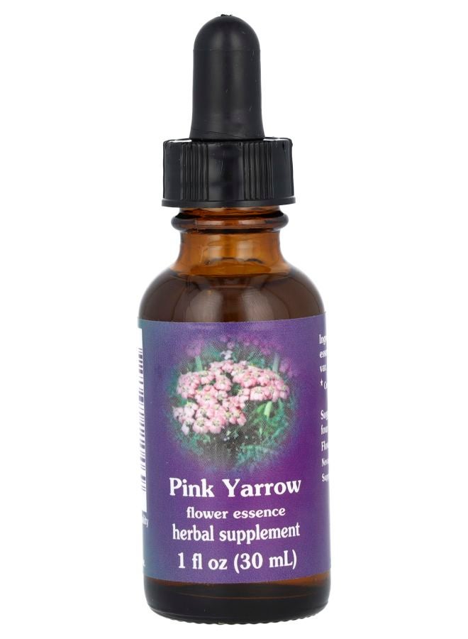 Pink Yarrow Flower Essence 1 fl oz (30 ml)