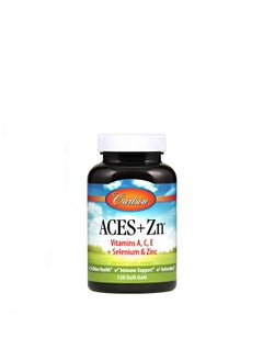Aces + Zn Vitamins A C E + Selenium & Zinc Cellular Health & Immune Support Antioxidant 120 Softgels