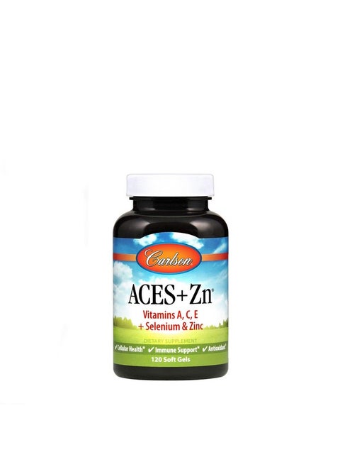 Aces + Zn Vitamins A C E + Selenium & Zinc Cellular Health & Immune Support Antioxidant 120 Softgels