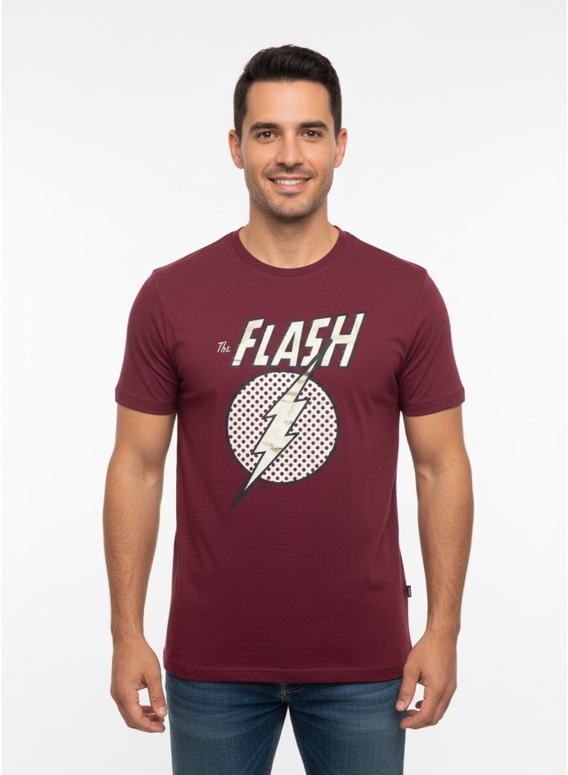 Flash T-SHIRT MENS FLASH R/N S/S FZ - Image 1