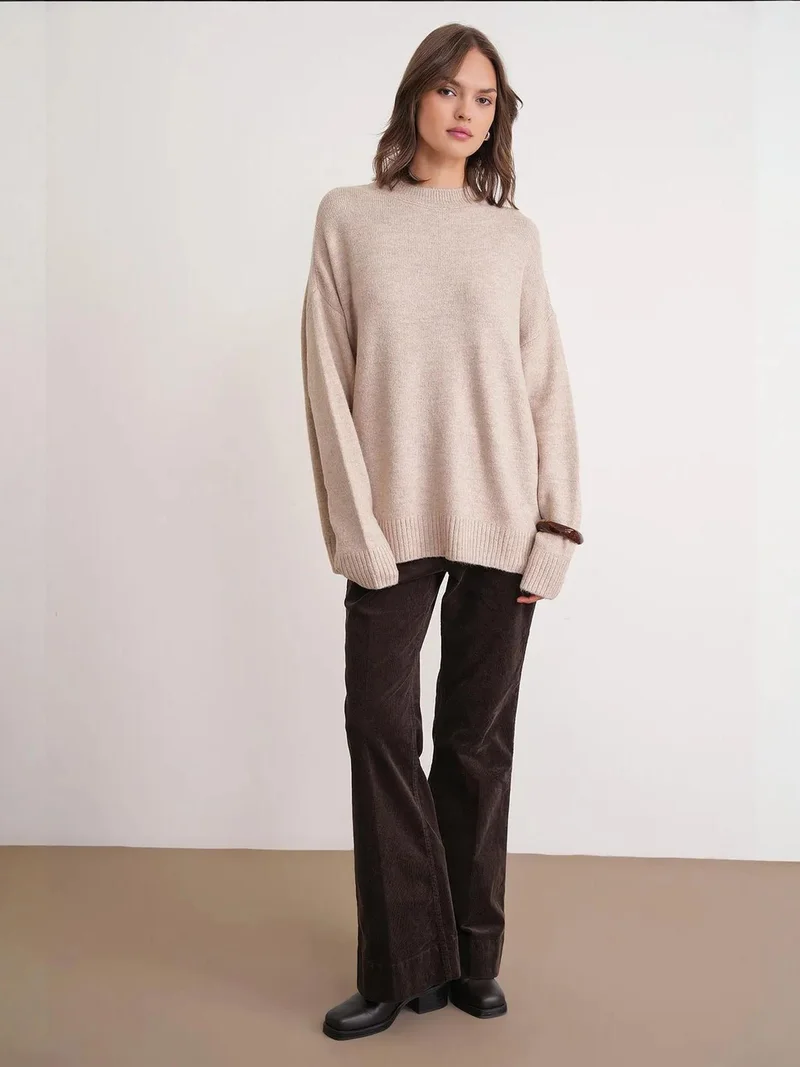 MixRay Mixray Oversized Knitwear Sweater