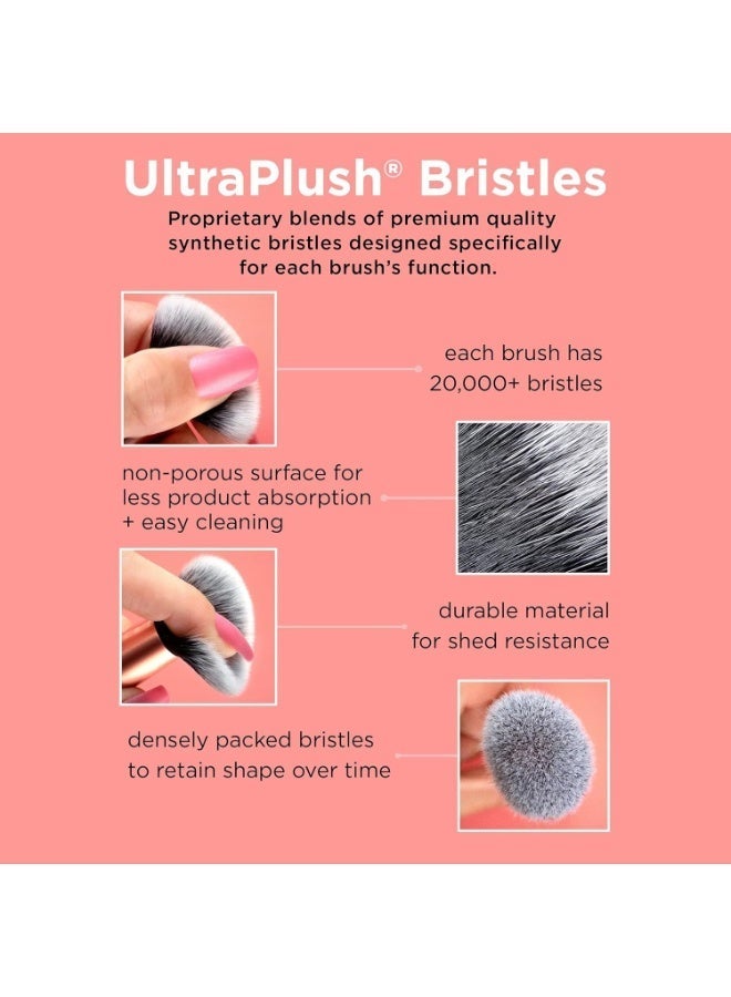 TECHNIQUES Cheek Mini Multitask Brush Multicolour - Image 3