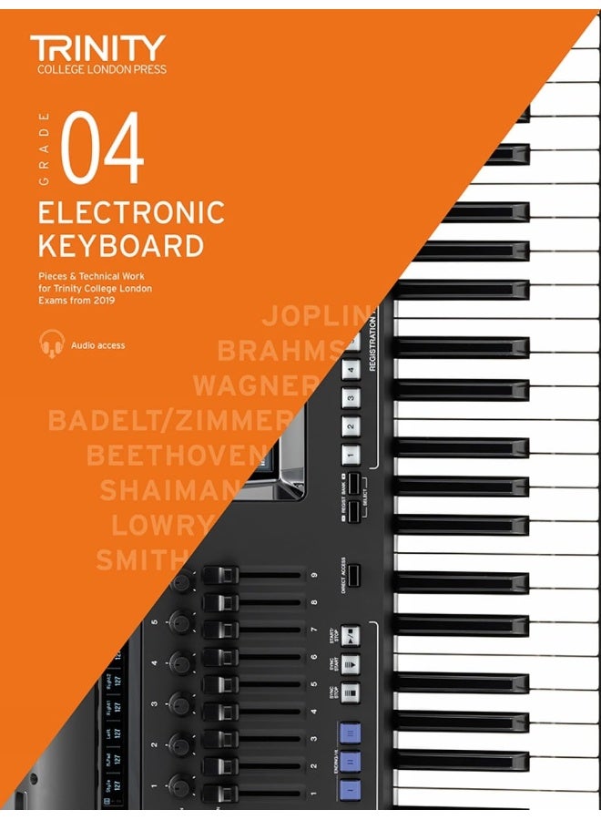 Trinity College London Electronic Keyboard Exam Pieces & Technical Work 2019â€“2022: Grade 4: And Technical Work - Grade 4 - Image 1