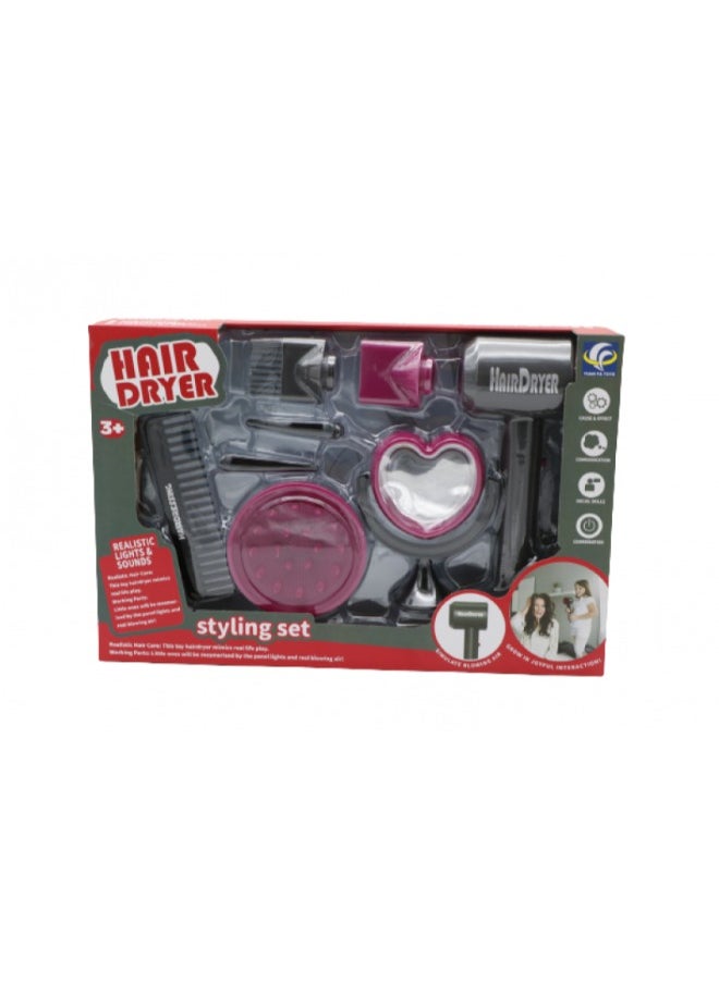 TOY GARDEN Kids Hair Salon Play Set - Pretend Beauty Salon Toy Kit with Styling Tools | Fun & Educational Gift for Girls | Perfect for Pretend Play  - Image 3