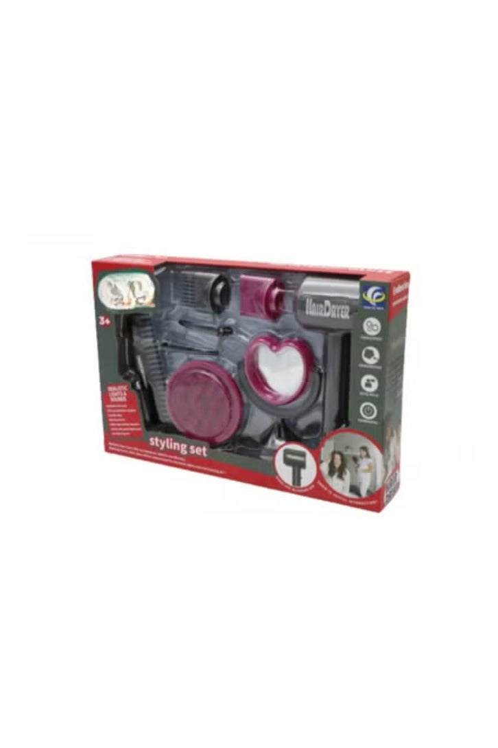 TOY GARDEN Kids Hair Salon Play Set - Pretend Beauty Salon Toy Kit with Styling Tools | Fun & Educational Gift for Girls | Perfect for Pretend Play - Image 1