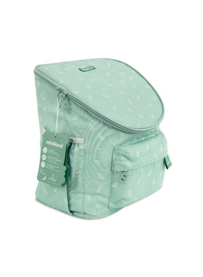 Miniland Ecothermibag Lunch Green Isothermal Stroller & Trolley Bag - Image 2