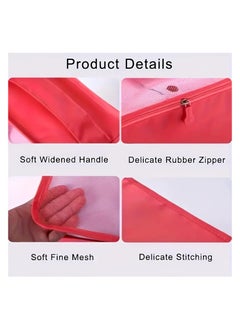TRAVEL 6 Piece Travel Organizer Set - Large Capacity, Portable Luggage Packing Cubes for Clothes, Shoes, Underwear - Durable Polyester, Easy Care, Travel Organizers for Packing Luggage  - Image 4