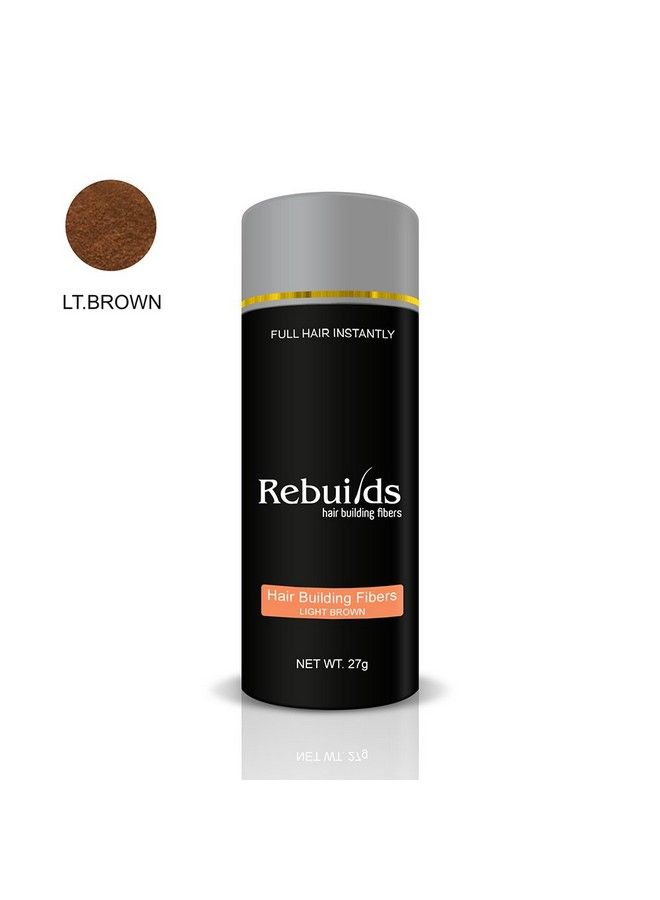 Rebuilds Hair Fibers Light Brown 27 Grams - Image 2