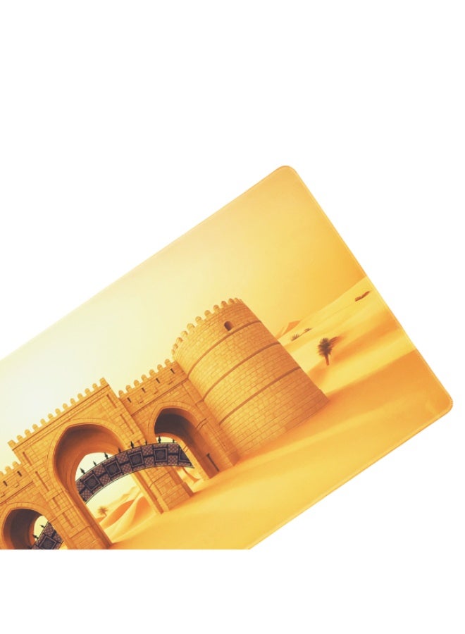 ثيرمو مجموعة ماوس باد تراثية احترافية TM05 مقاس XXL مع مسند كيبورد ومسند ماوس جودة عالية - Image 2