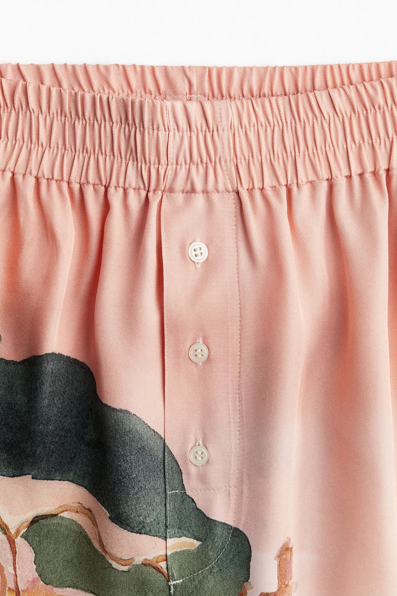 اتش اند ام Print-Motif Shorts