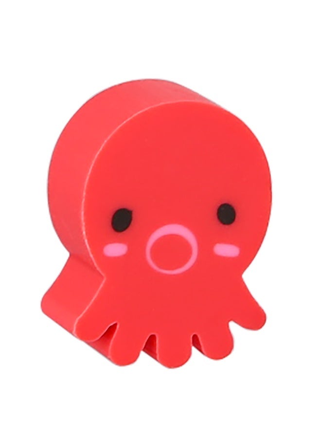 Deli مجموعة ممحاة حيوانات EH03206 - 20 قطعة ممحاة خالية من PVC وغير سامة في أنبوب PET، تخزين سهل، تصميم حيوانات ممتع للاستخدام في المدرسة والمنزل - Image 4